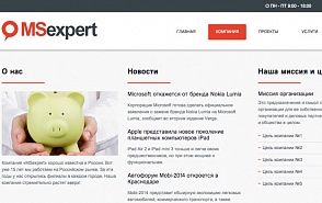 MS Expert - Корпоративный сайт вашей компании